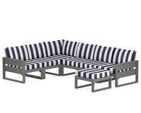 Thumbnail for Trex Eastport 6-Piece Sectional with Ottoman