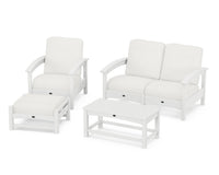 Thumbnail for Trex Rockport 4-Piece Deep Seating Conversation Group