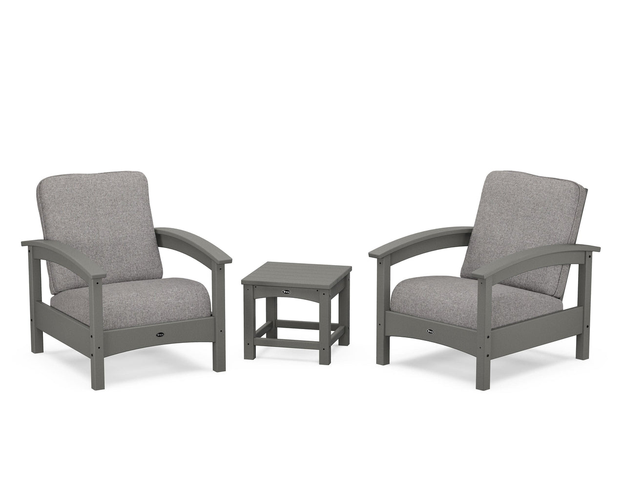 Trex Rockport Club 3-Piece Deep Seating Conversation Set