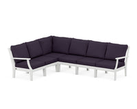 Thumbnail for Trex Yacht Club Modular 6-Piece Deep Seating Set