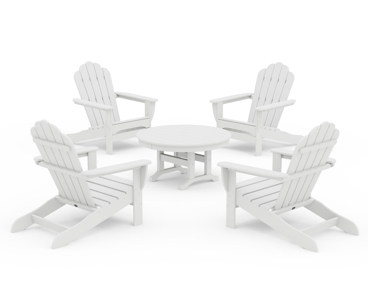 Trex 5-Piece Monterey Bay Oversized Adirondack Chair Conversation Group