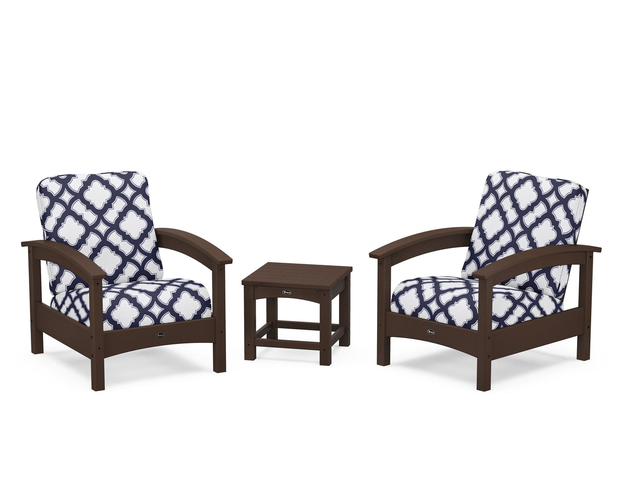 Trex Rockport Club 3-Piece Deep Seating Conversation Set