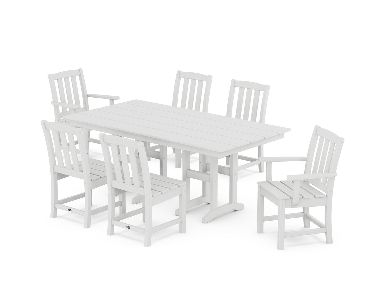 Trex Cape Cod 7-Piece Farmhouse Dining Set