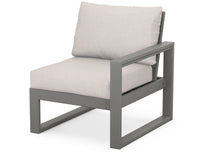 Thumbnail for Polywood Edge Modular Right Arm Chair