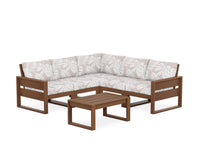 Thumbnail for Trex Eastport 6-Piece Deep Seating Sectional + Coffee Table Set