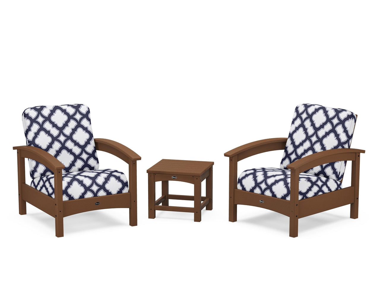 Trex Rockport Club 3-Piece Deep Seating Conversation Set