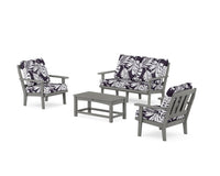Thumbnail for Trex Cape Cod 4-Piece Deep Seating Set with Loveseat