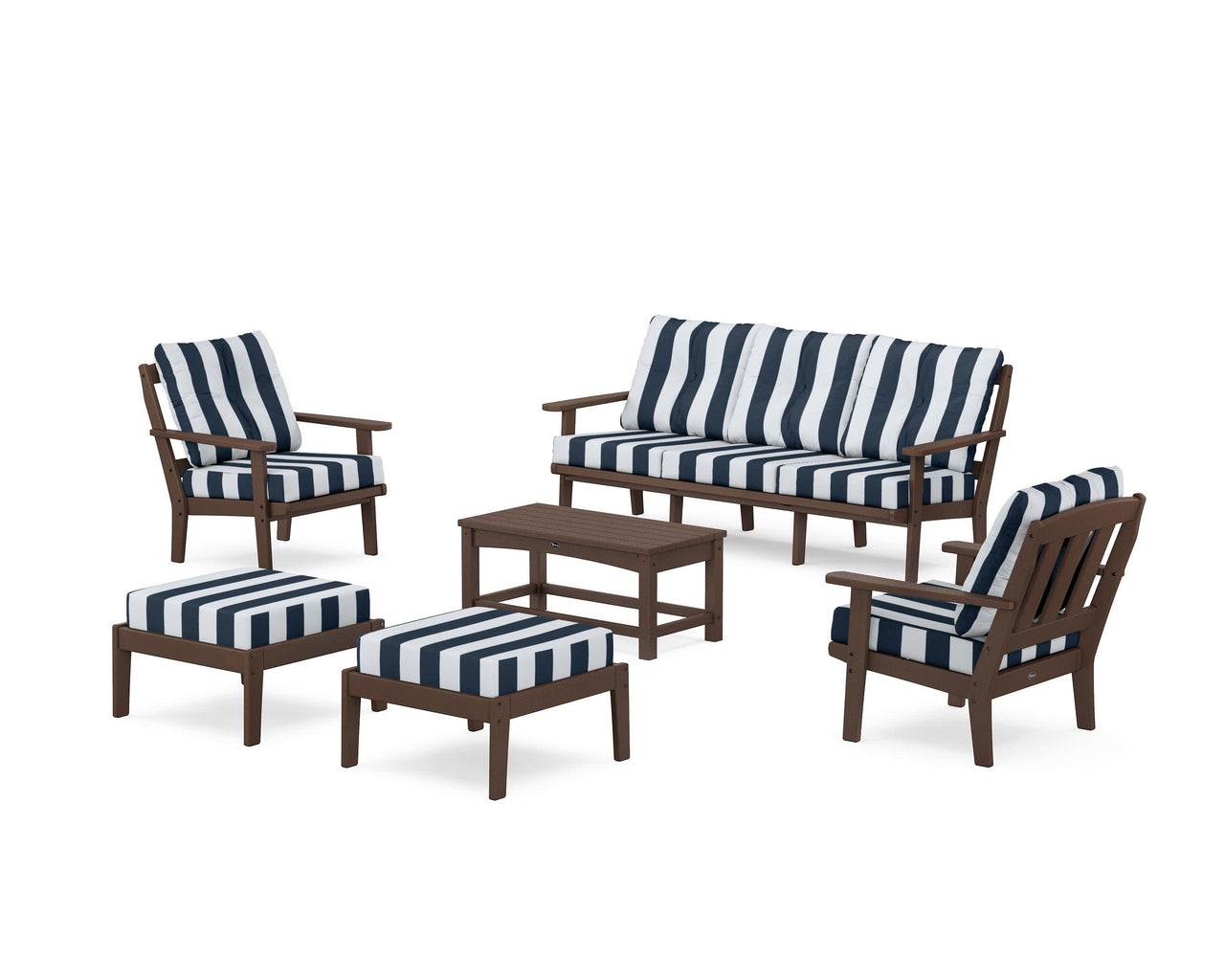 Trex Cape Cod 6-Piece Lounge Sofa Set