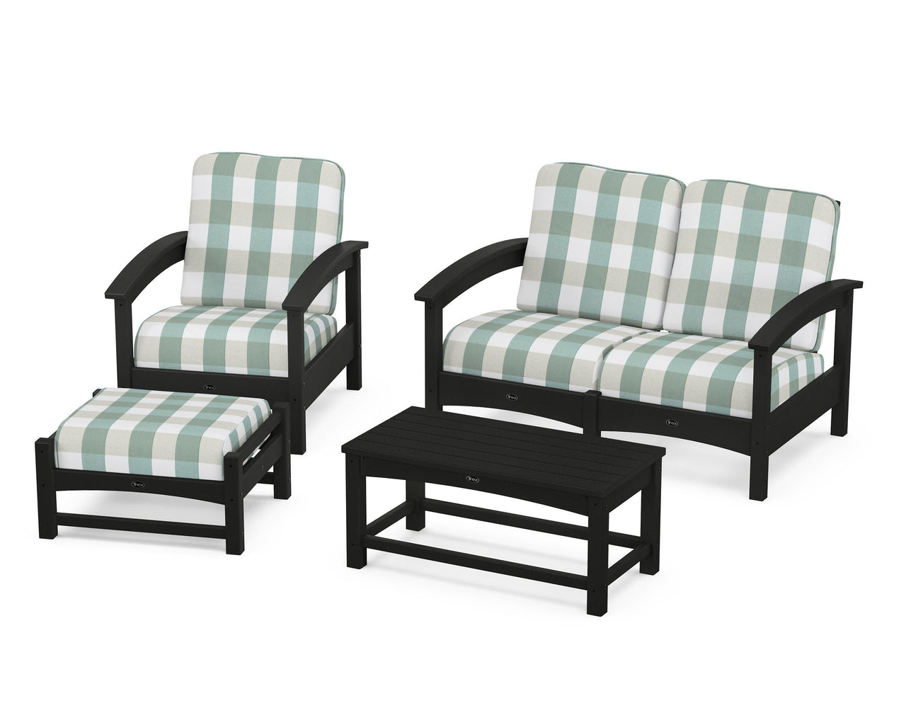 Trex Rockport 4-Piece Deep Seating Conversation Group