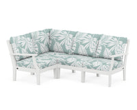 Thumbnail for Trex Yacht Club Modular 4-Piece Deep Seating Set