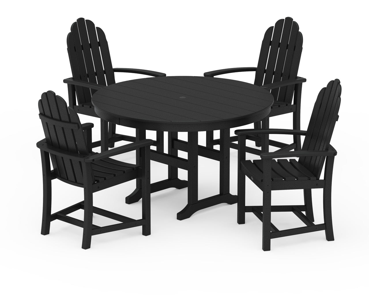 Trex Cape Cod 5-Piece Round Dining Set
