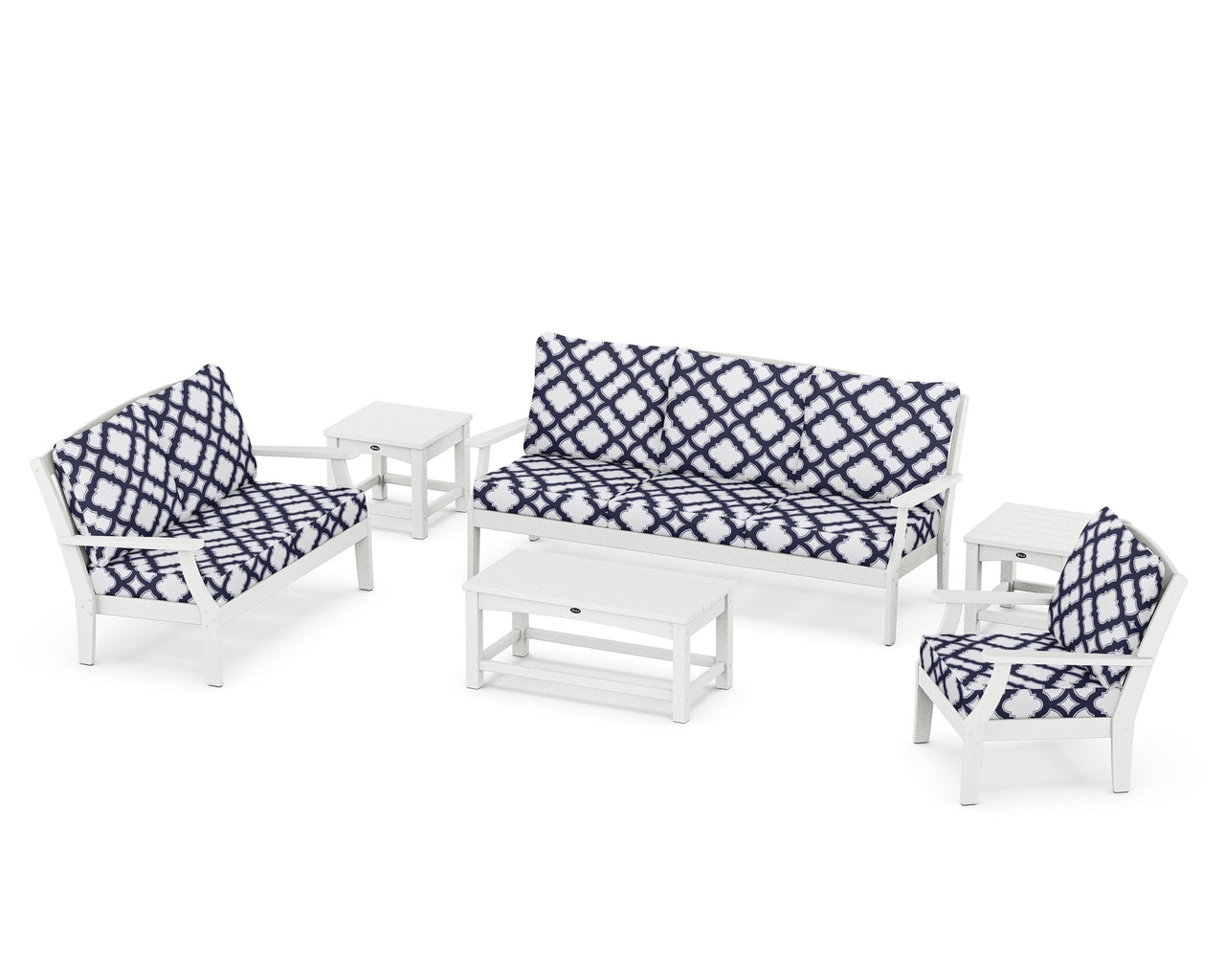 Trex Yacht Club 6-Piece Deep Seating Set