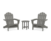 Thumbnail for Trex 3-Piece Monterey Bay Oversized Adirondack Set