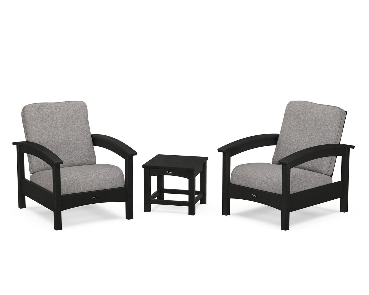Trex Rockport Club 3-Piece Deep Seating Conversation Set