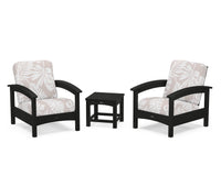 Thumbnail for Trex Rockport Club 3-Piece Deep Seating Conversation Set