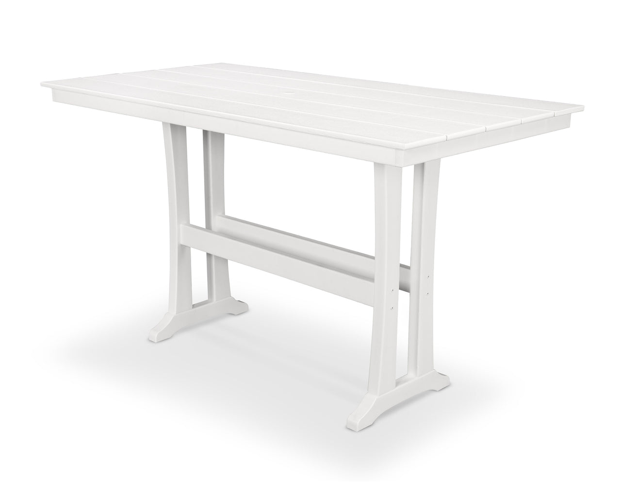 Trex Farmhouse Trestle 37" x 72" Bar Table
