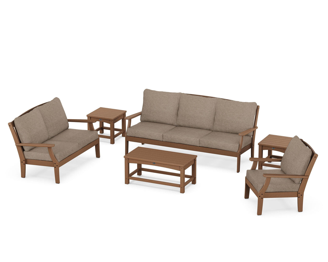 Trex Yacht Club 6-Piece Deep Seating Set