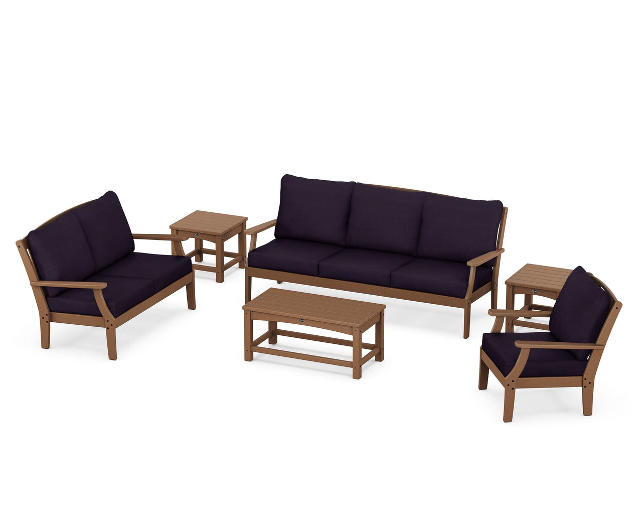 Trex Yacht Club 6-Piece Deep Seating Set