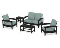 Thumbnail for Trex Rockport Club 6-Piece Deep Seating Conversation Set