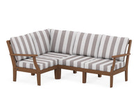 Thumbnail for Trex Yacht Club Modular 4-Piece Deep Seating Set