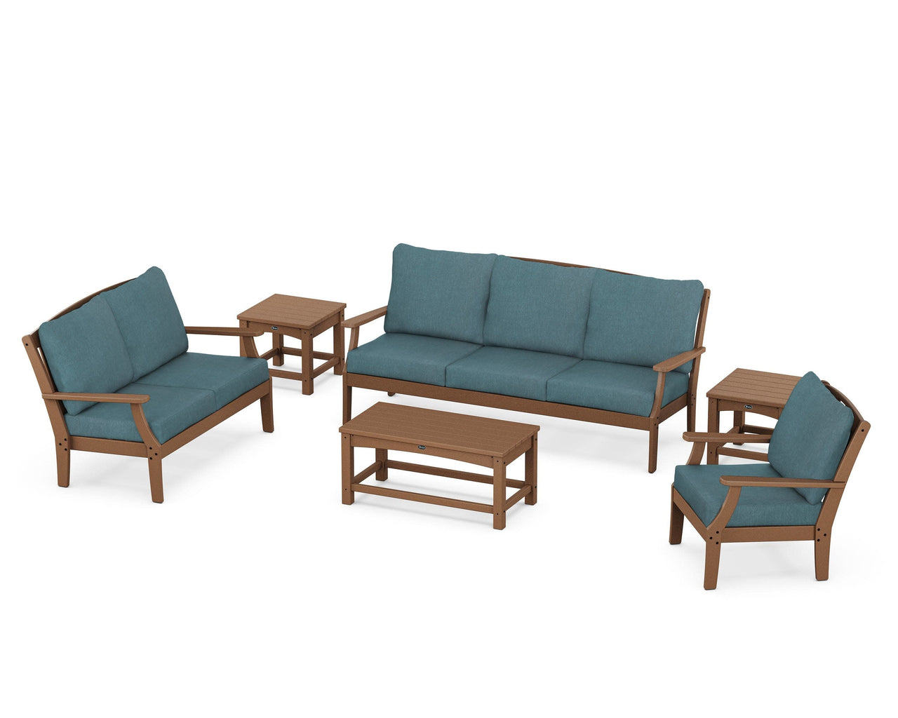 Trex Yacht Club 6-Piece Deep Seating Set