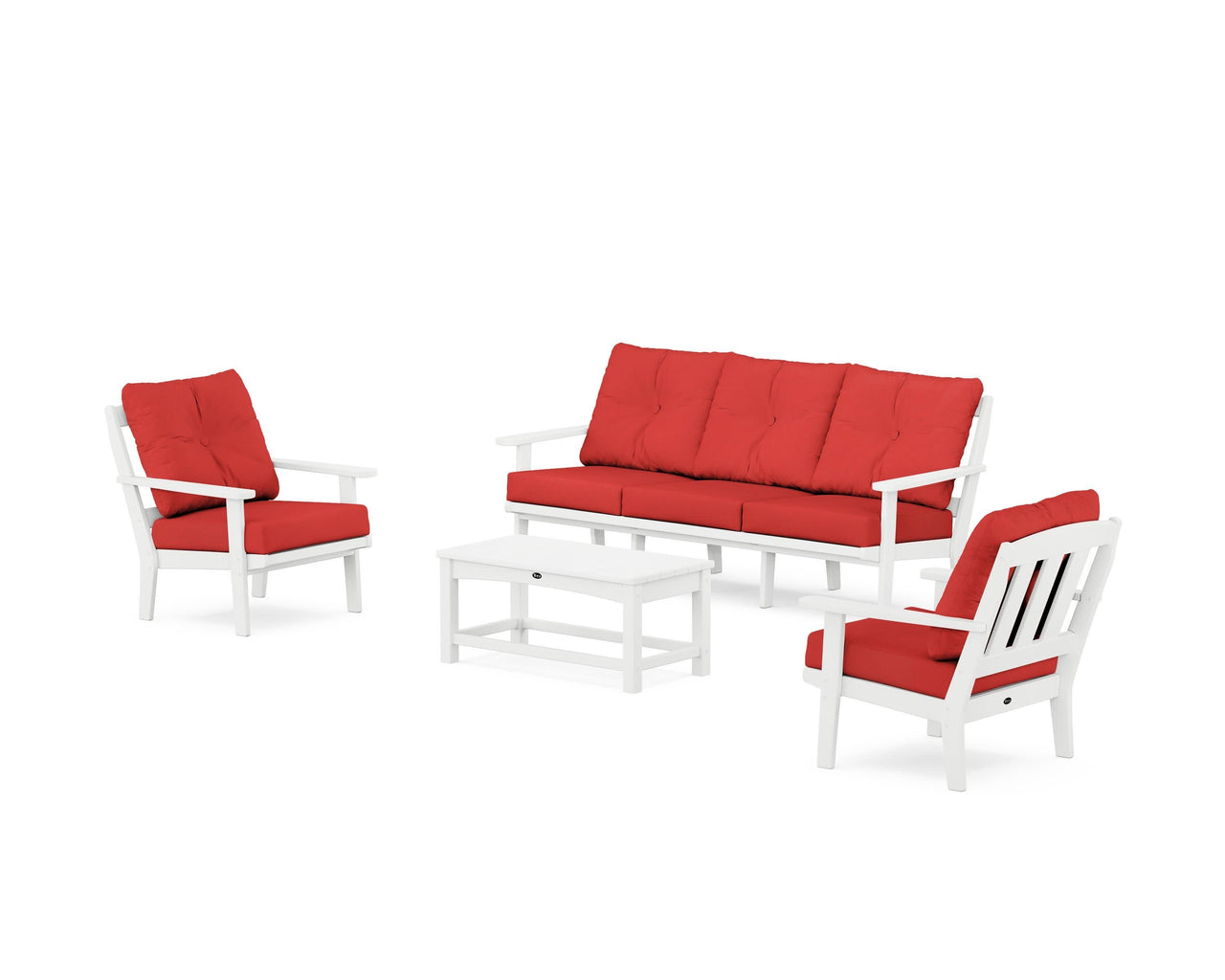 Trex Cape Cod 4-Piece Deep Seating Set with Sofa