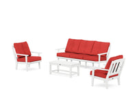 Thumbnail for Trex Cape Cod 4-Piece Deep Seating Set with Sofa