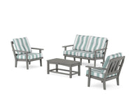 Thumbnail for Trex Cape Cod 4-Piece Deep Seating Set with Loveseat
