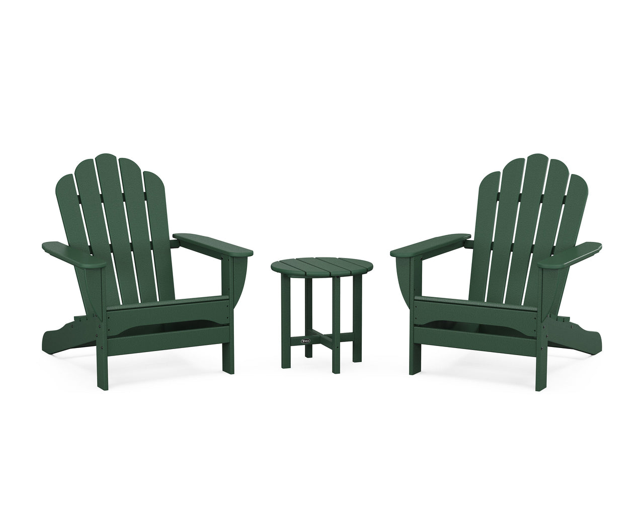 Trex 3-Piece Monterey Bay Oversized Adirondack Set