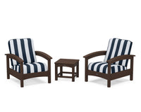 Thumbnail for Trex Rockport Club 3-Piece Deep Seating Conversation Set