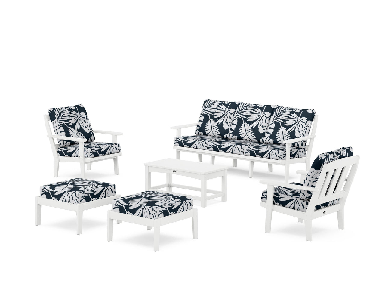 Trex Cape Cod 6-Piece Lounge Sofa Set