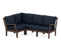 Thumbnail for Trex Yacht Club Modular 4-Piece Deep Seating Set