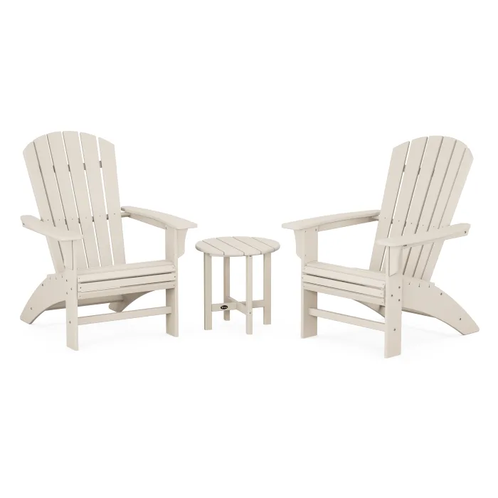 Trex Yacht Club 3-Piece Curveback Adirondack Set