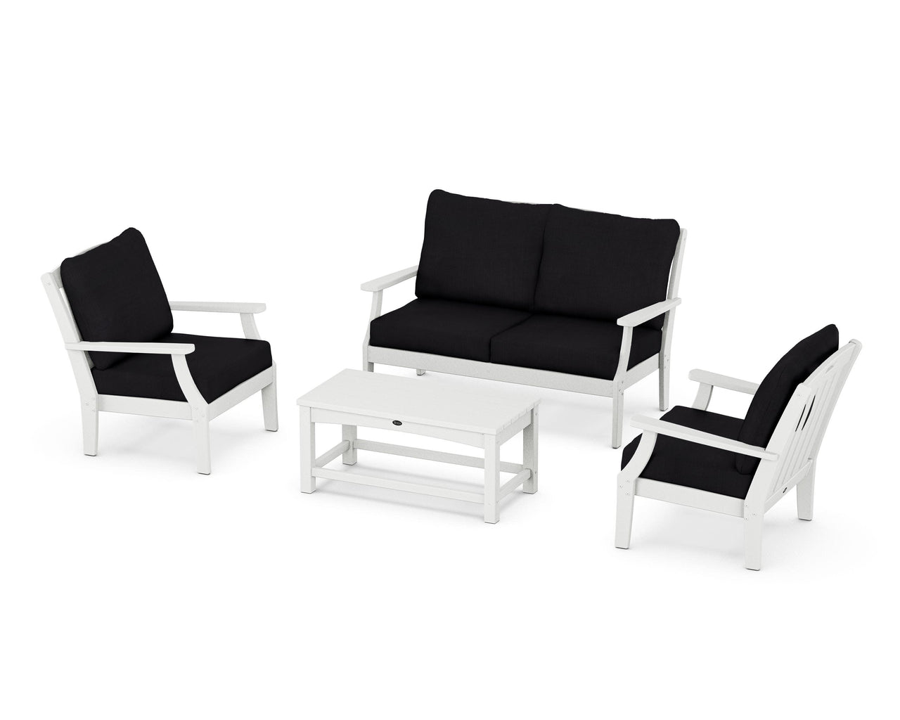 Trex Yacht Club 4-Piece Deep Seating Chair Set