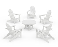 Thumbnail for Trex Cape Cod 6-Piece Folding Adirondack Conversation Set