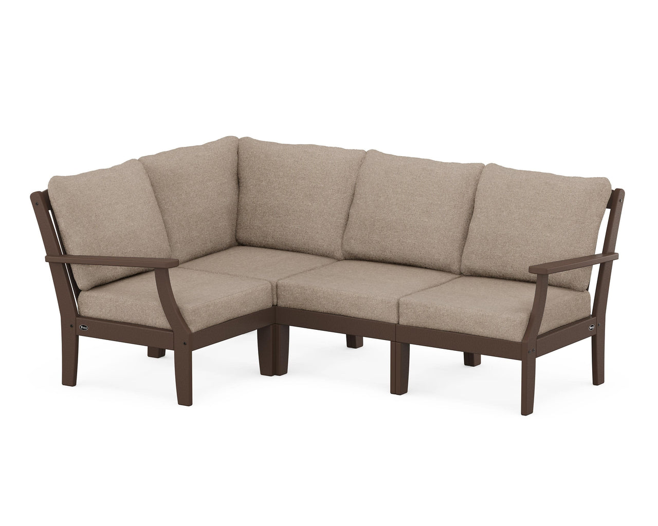 Trex Yacht Club Modular 4-Piece Deep Seating Set
