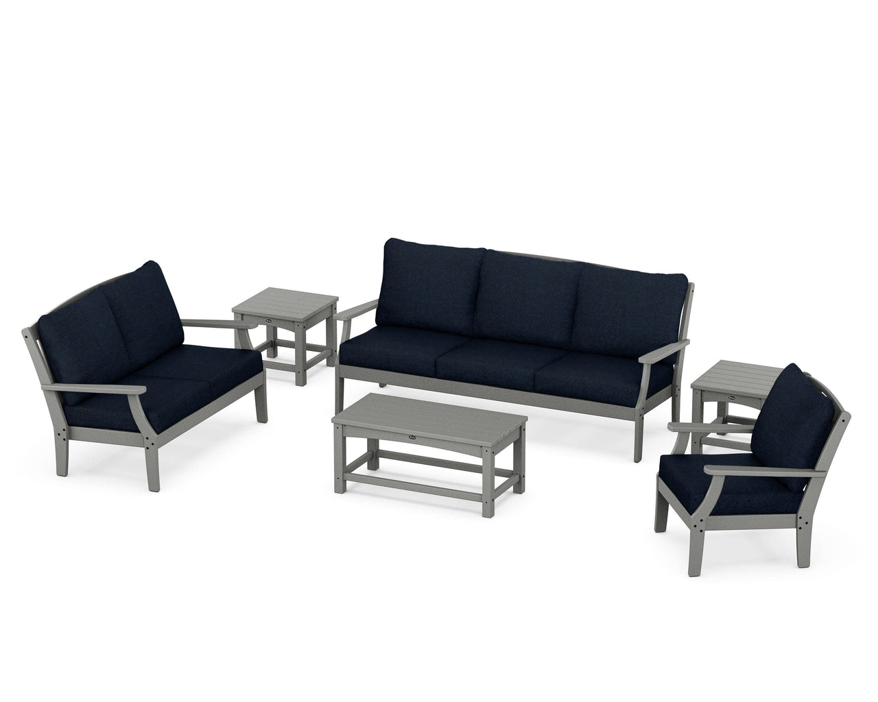 Trex Yacht Club 6-Piece Deep Seating Set