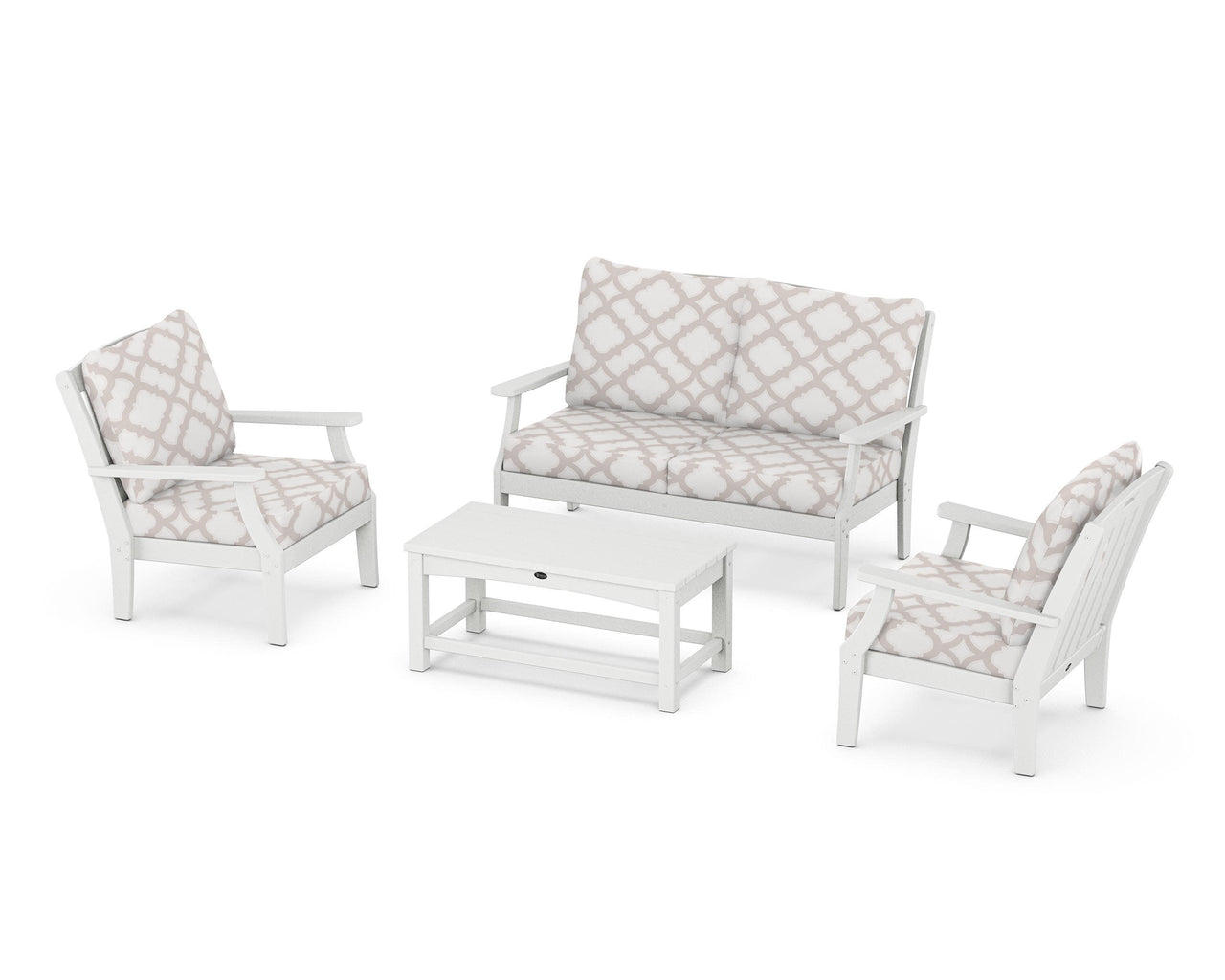 Trex Yacht Club 4-Piece Deep Seating Chair Set