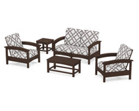 Thumbnail for Trex Rockport Club 6-Piece Deep Seating Conversation Set