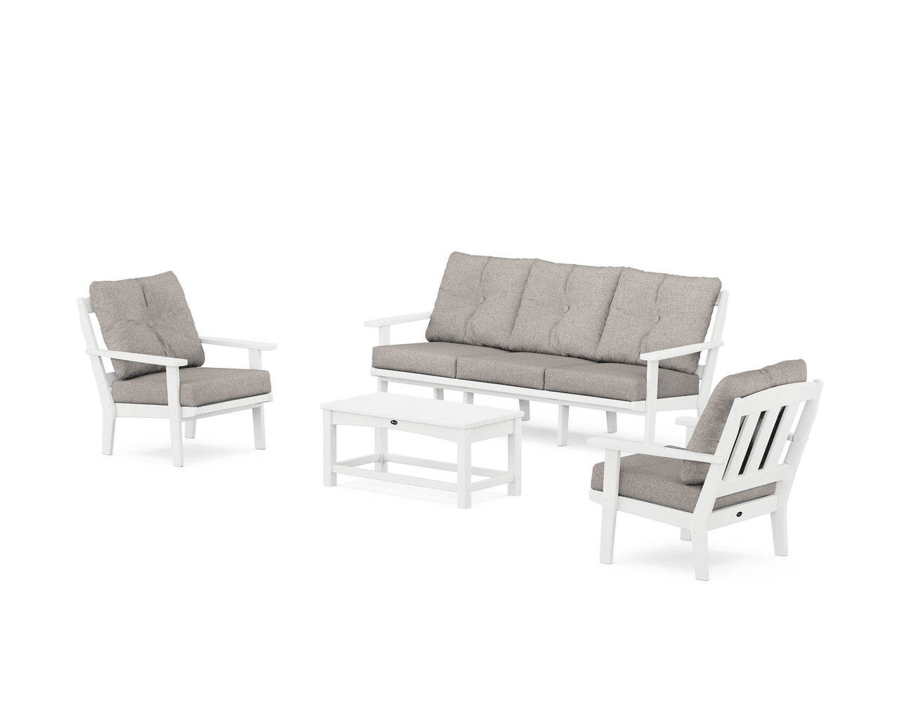 Trex Cape Cod 4-Piece Deep Seating Set with Sofa