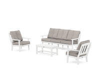 Thumbnail for Trex Cape Cod 4-Piece Deep Seating Set with Sofa