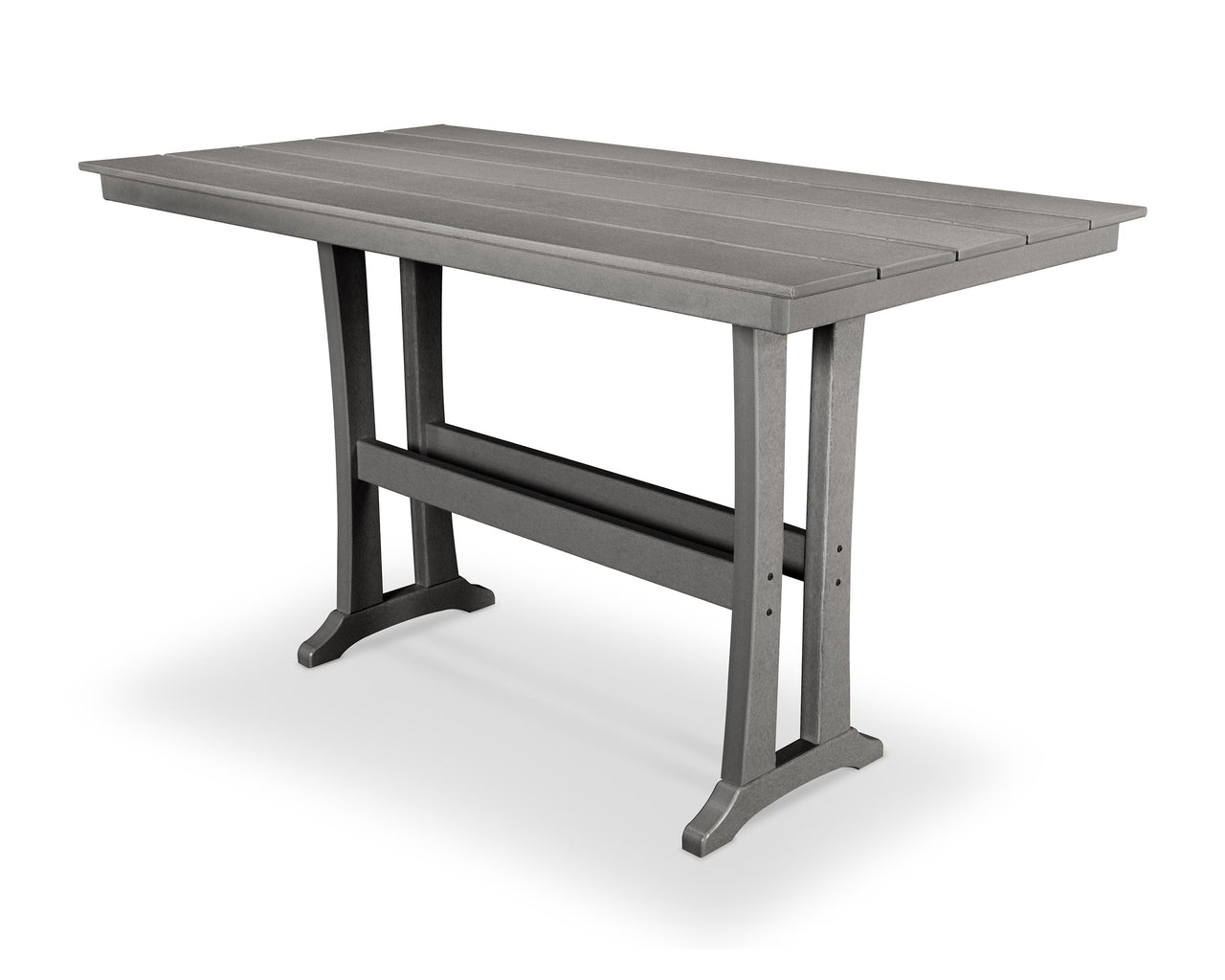 Trex Farmhouse Trestle 37" x 72" Bar Table