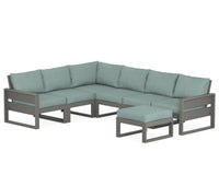 Thumbnail for Trex Eastport 6-Piece Sectional with Ottoman