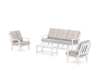 Thumbnail for Trex Cape Cod 4-Piece Deep Seating Set with Sofa