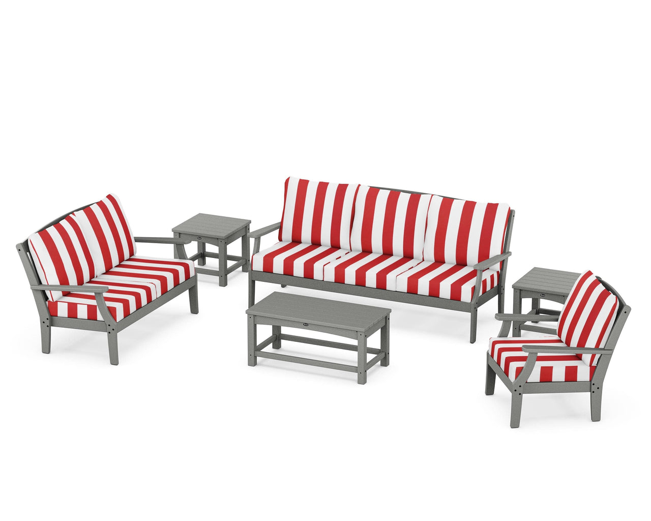 Trex Yacht Club 6-Piece Deep Seating Set