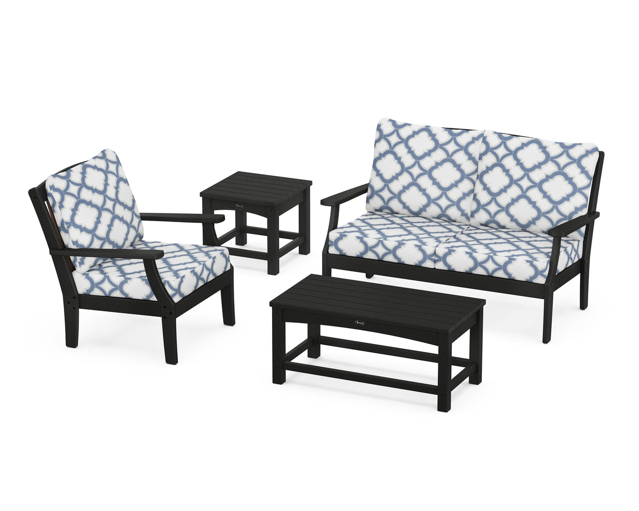 Trex Yacht Club 4-Piece Deep Seating Set
