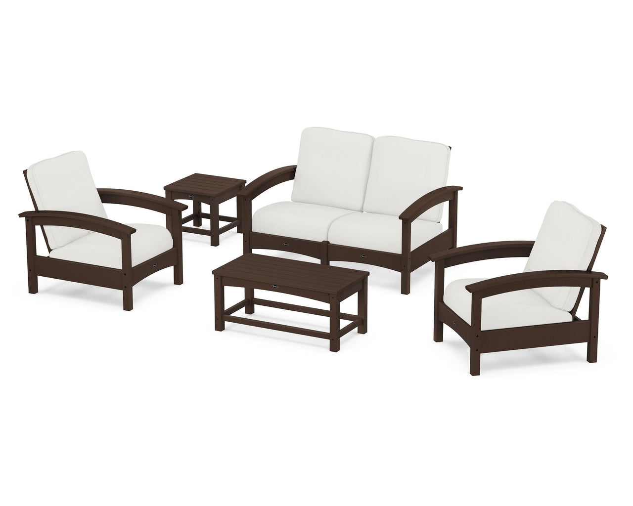 Trex Rockport Club 6-Piece Deep Seating Conversation Set