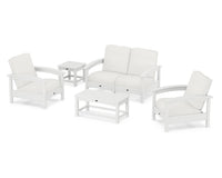 Thumbnail for Trex Rockport Club 6-Piece Deep Seating Conversation Set