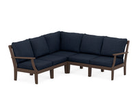 Thumbnail for Trex Yacht Club Modular 5-Piece Deep Seating Set