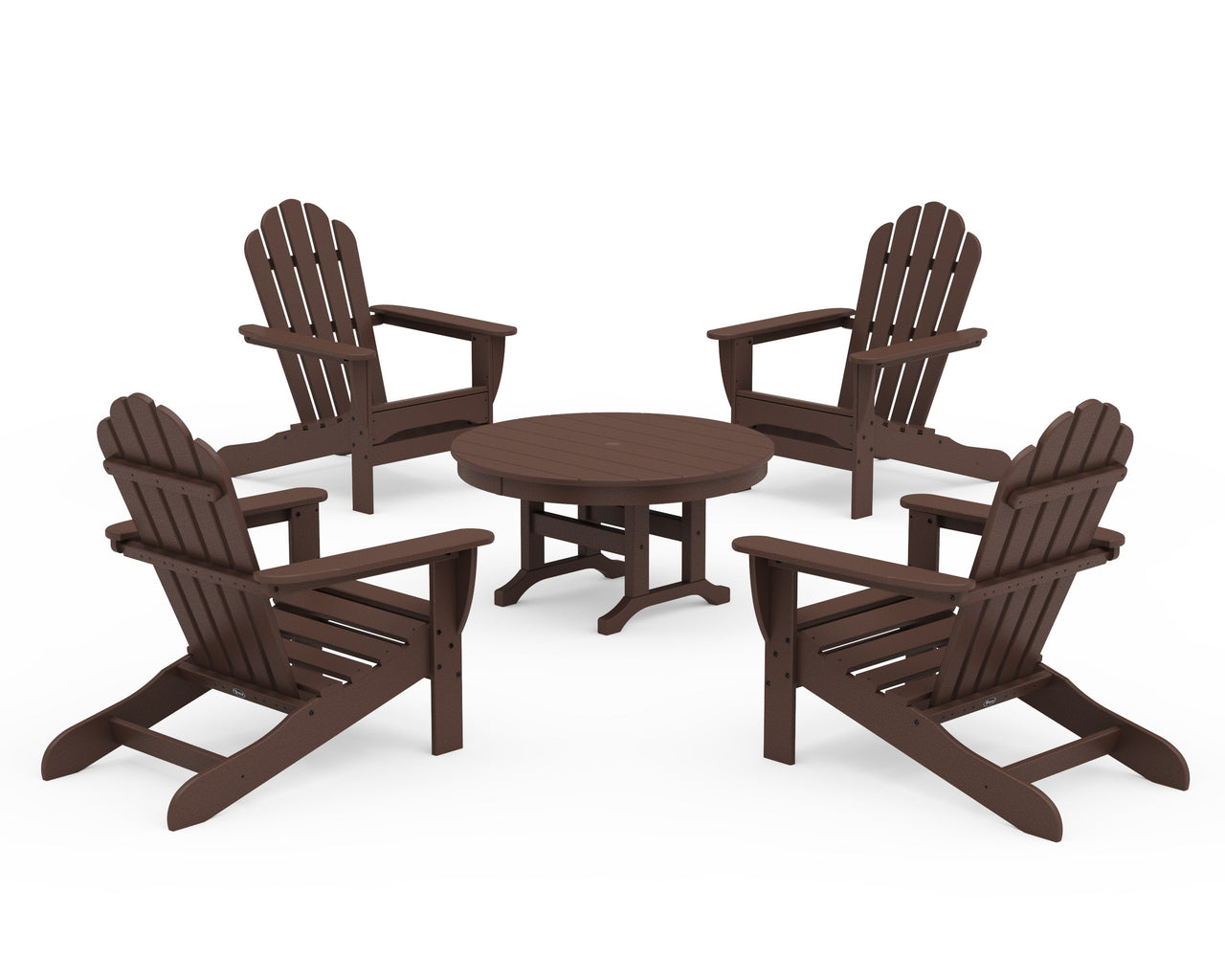 Trex 5-Piece Monterey Bay Adirondack Chair Conversation Group